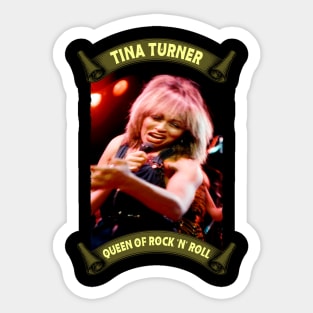 Tina Turner - Queen of Rock 'N' Roll Sticker